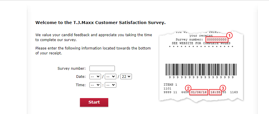 Welcome to Tjmaxxfeedback survey